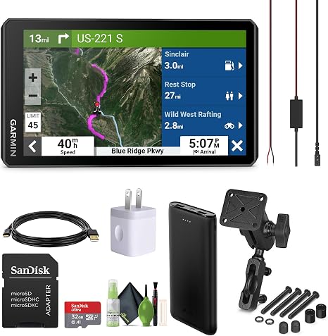 Garmin zūmo XT2 All-Terrain Motorcycle GPS Navigator Bundle