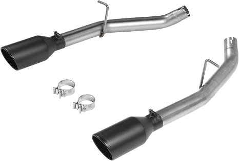 Flowmaster 817850 American Thunder Axle-Back Exhaust Kit 2.5 Inch 409 Stainless Steel 4.5 Inch Black 304 Tips Compatible with 2019-2024 New Body Ram 1500 5.7L 2/4WD except Factory Single Tailpipe