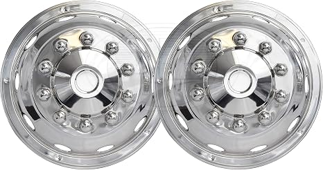 A+ Deluxe Front Wheel Simulator Cover 22.5" with Universal Locking-Ring Mount 50225F