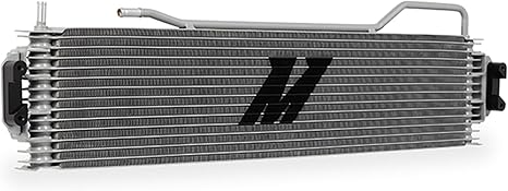 Mishimoto MMTC-K2-14 Trans Cooler, Silverado/Sierra 1500 V8 2014-19, Silver