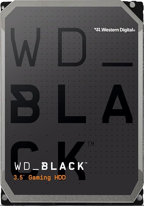 WD Western Digital 8TB WD_Black Performance Internal Hard Drive HDD - 7200 RPM, SATA 6 Gb/s, 256 MB Cache, 3.5" - WD8002FZBX