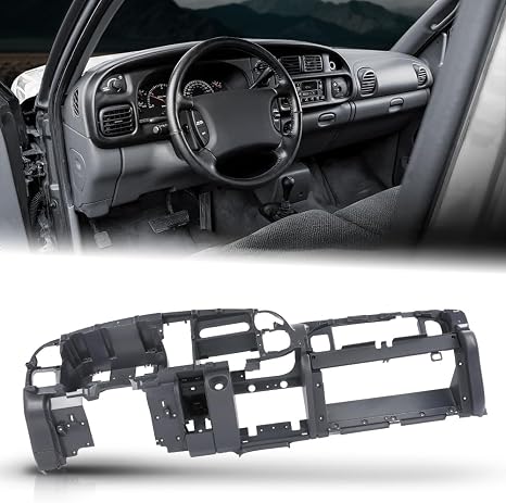 PIT66 Mist Gray Dash Core Structure Frame Fits Dodge Ram 1998‑2001