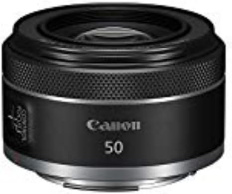 Canon RF50mm F1.8 STM Lens, Mirrorless Lens, Fixed Focal Length, Compatible with EOS R Series Mirrorless Cameras, Compact, Lightweight Design, Portraits, Landscapes, Photography, Black | Lightweight Design, Compatible with EOS R Series Cameras, Fixed Foca