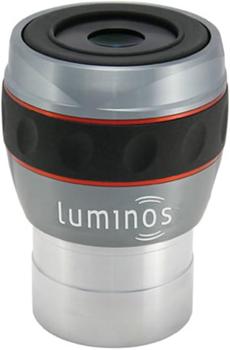 Celestron Luminos 19mm 2" Telescope Eyepiece for Wide-Field Expansive Views | Wide Deep-Sky Viewing, 82° Ultra-Wide FOV, 2" Wide-Field Eyepiece, Fully Multi-Coated Optics, Retractable Rubber Eyeguard