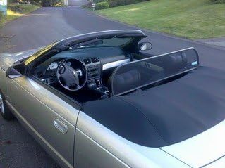 Love the Drive™ Ford Thunderbird Wind Deflector 2002, 2003, 2004, 2005, also know as Windscreen, Windstop