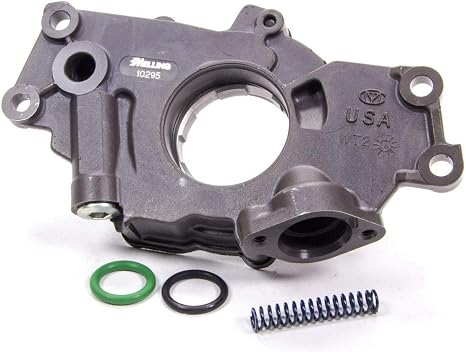 Melling-10295 Oil Pump, Wet Sump, Internal, Standard Volume, High Pressure, GM LS-Series, Each