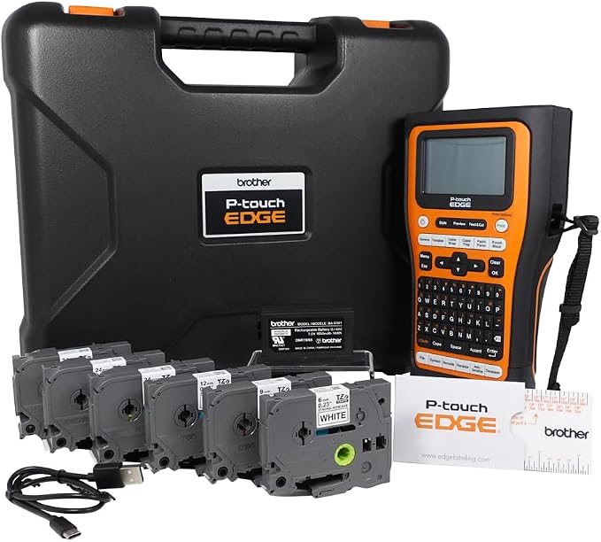 Brother PT-E560BTBP Industrial Label Printer Kit