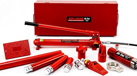 20 Ton Porta Power Hydraulic Jack Kit for Auto Body Frame Repair