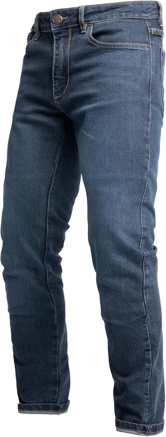 John Doe Taylor Mono Motorcycle Jeans for Men - Slim Tapered Urban Fit with AAA XTM-Fiber Protection