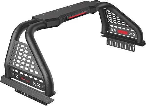 Truck Roll Bar with Brake Light & Side Panels for Hanging Gear
