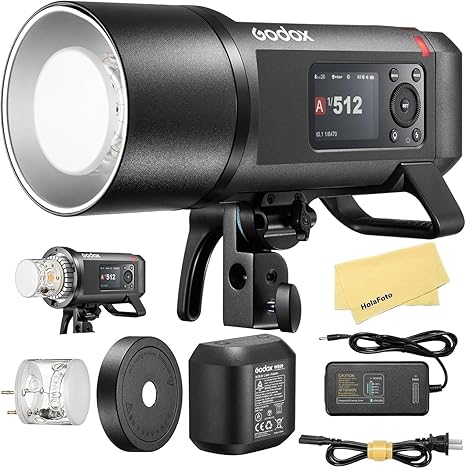 GODOX AD600 Pro II AD600Pro II AD600ProII 600Ws Outdoor Flash | 2.4G TTL 1/8000 HSS,0.01~0.9s Recycle,360 Full Power Flashes for Canon Sony Nikon Fuji Olympus Panasonic Etc Cameras