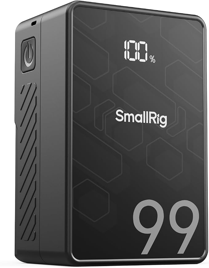 SMALLRIG V Mount Battery VB99 SE, 99Wh / 6800mAh PD65W Mini V-Mount Battery