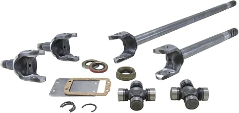 Yukon Gear & Axle (YA W24110) Replacement Axle Kit for Jeep XJ/TJ/YJ Dana 30 Front Differential 4340 Chrome-Moly