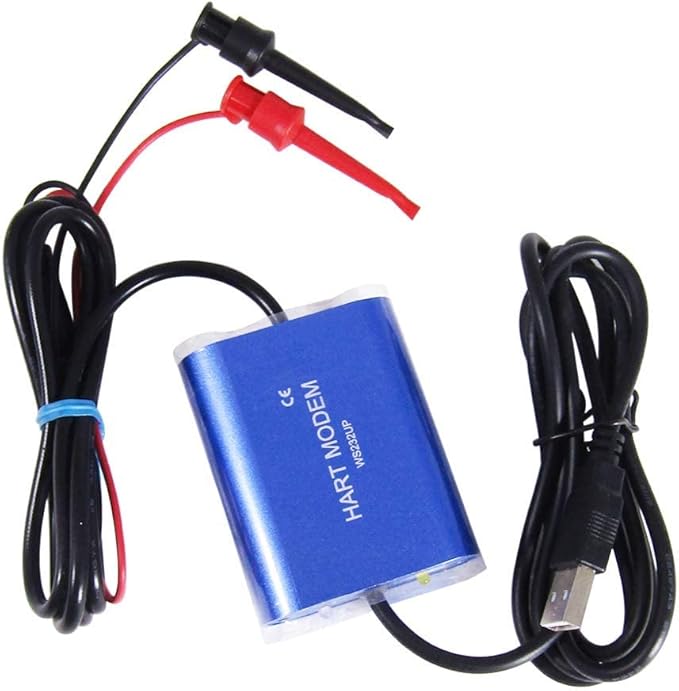 YJINGRUI USB Hart Modem USB to Hart Protocol Modem Hart Transmitter for Rosemount/ABB/Vega/E H/ETC Hart Protocol Device Adapt to Windows XP/7/8/10/11 with Built-in Loop Resistor