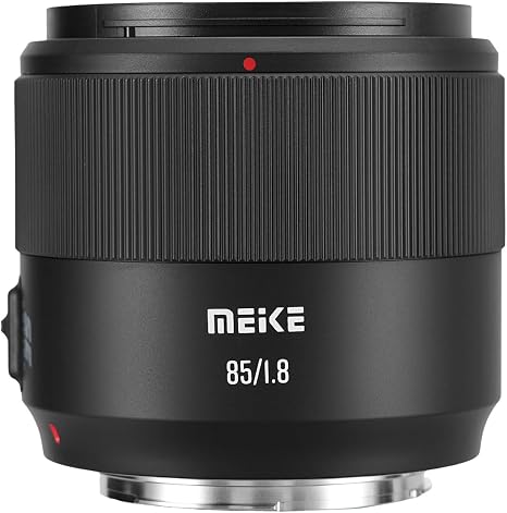 Meike 85mm F1.8 SE Mark II STM AF Full Frame Auto Focus Medium Telephoto High Resolution 8K Portrait Lens Compatible with Canon EOS EF Mount DSLR Cameras T8i T7 850D 90D 5D 6D 5D Mark IV 6D Mark II