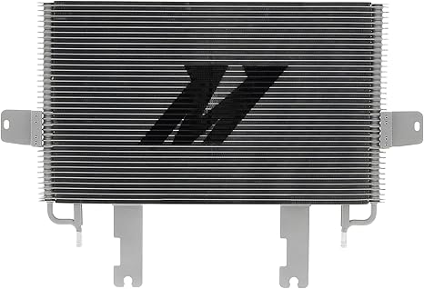 Mishimoto MMTC-F2D-99SL Trans Cooler, Powerstroke 7.3L 1999-03, Silver