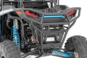 Rough Country Tubular Rear Bumper with Built-in Receiver Hitch for Polaris RZR XP 1000 (2014-2023)