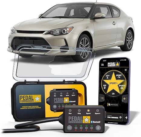 PEDAL COMMANDER for Scion tC 2011-2016 Throttle Response Controller - Plug-and-Play, 4 Driving Modes, Throttle Controller Performance Parts, App Control, tC Accessories