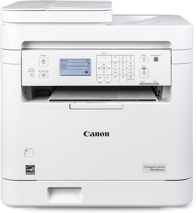 Canon imageCLASS MF284dw - Wireless, Monochrome Duplex Printer | Scanner, Copier, Auto Document Feeder, Mobile Ready, Starter Toner Included, 35 PPM for Home and Office