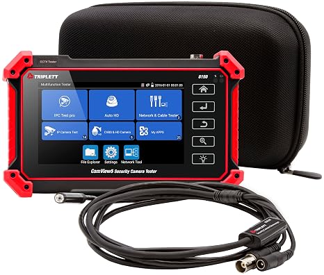 Triplett 8150-BR-KIT CamView IP Pro 5 HD CCTV Camera Tester