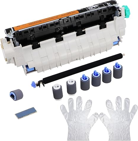 Q5421A Q5421-67901 Q5421-67902 Q5421-67903 Fuser Maintenance Kit for 4240/4250 / 4350 Series Printers,110V Page-Yield 225,000 Includes RM1-1082 Fuser,Transfer Roller & Tray 1-3