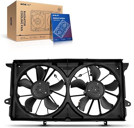 KAX Engine Radiator Cooling Fan, Compatible with Silverado/Sierra 1500