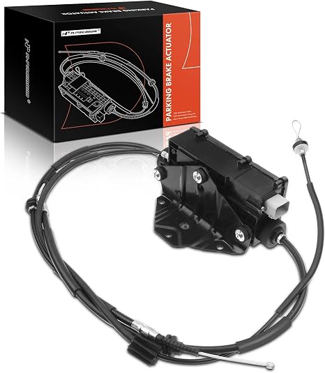 A-Premium Parking Brake Actuator with Cable Compatible with BMW