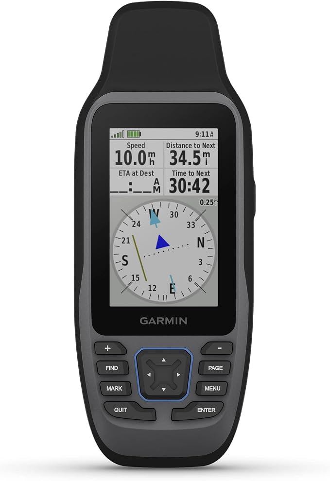 Garmin GPSMAP 79sc, Marine GPS Handheld Preloaded with BlueChart g3 Coastal Charts, Rugged Design and Floats in Water