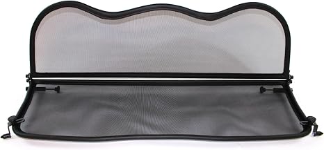 Wind Deflector for Mini Cooper F57 (2016-2022) - Foldable - with Quick Release Fastener - Black | Windstop | Wind Blocker