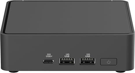ASUS NUC 15 Pro Slim Barebones Mini PC with Intel Series 2 Core Ultra 5 225H, up to 96GB DDR5 RAM, Dual Storage, Thunderbolt™ 4, Wi-Fi 7 & Bluetooth 5.4, Toolless Chassis Access, VESA Mount Included | Includes VESA mount, power adapter and 3 year warranty