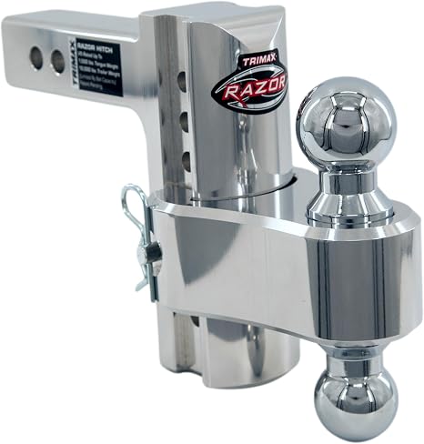 TRIMAX Razor Ultra RP 6" Drop Hitch, 2" Receiver, 12.5K GTW