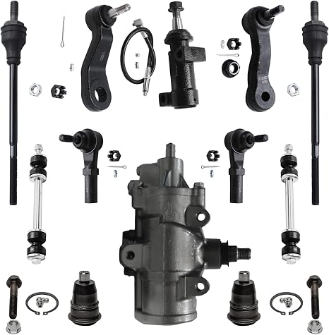 Detroit Axle - Front 12pc Gear Box Kit for 07-17 Chevy Express 2500 3500