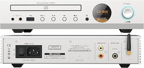 Shanling CD80 II Compact CD Player (Silver)