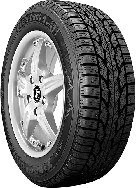 Firestone Winterforce 2 UV Studdable Winter/Snow Tire P255/65R18 109 S
