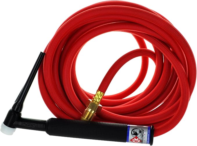 CK26 Air Cooled TIG Torch Kit, Flex, 200A, 25', 1-Pc, Super-Flex, CK26-25-RSF FX