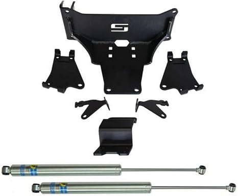 RealTruck SUPERLIFT SUSPENSION Dual Steering Stabilizer Kit for Ford F-250/F-350 | Bilstein 5100 Series Cylinders | 92742 | Fits 2005-2022 Ford F-250 / F-350 Superduty with No Lift to Any Lift Height