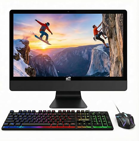 STGSivir All in One Computer PC,22" FHD Display,Core i7,16G RAM,512G SSD