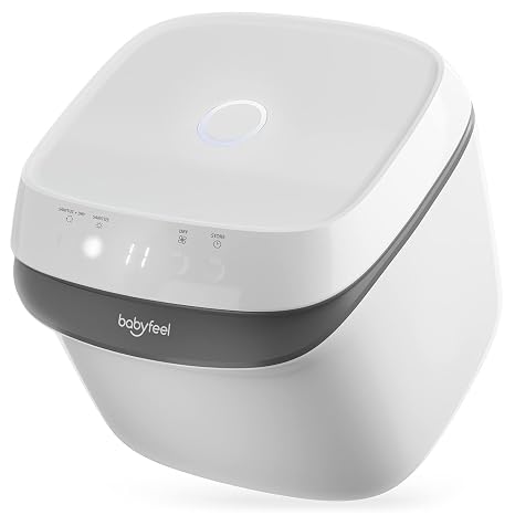 UV Light Sanitizer, UV Box Sanitizer, Conveniently Sanitizes in Minutes, Large Capacity, No Cleaning Required, Touch Control