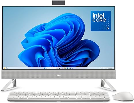 Dell 27" All-in-One Desktop, FHD, Intel Core 5 120U, Windows 11 Home