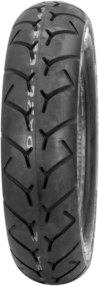170/80-15 (77S) Tube Type Bridgestone G702 Exedra Touring Rear Motorcycle Tire Black Wall for Yamaha V-Star 650 Classic 1998-2010