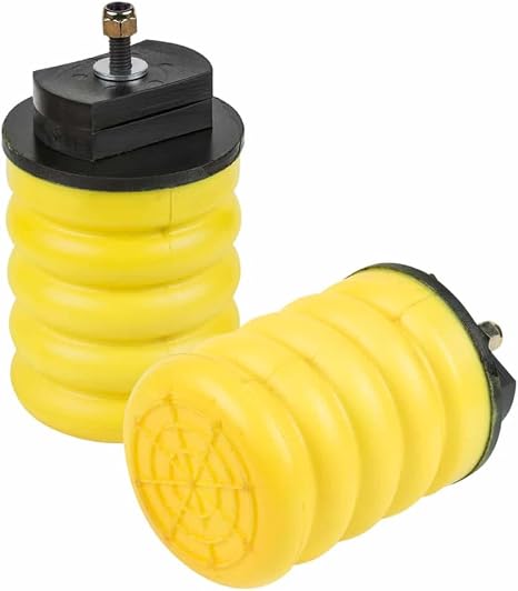 SuperSprings SSR-107-54 | SumoSprings Rear for Ford E-350|E-450, Yellow
