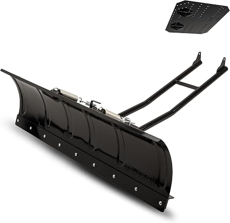 Neutron Kings Peak 50" Snowplow | Complete Universal Kit Compatible with Honda, Kawasaki, Polaris, Suzuki, Yamaha and Arctic Cat ATVs