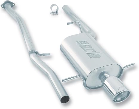 BORLA 14885 Cat-Back System for 1996-2001 Subaru Impreza 2.2L/ 2.5L 4 Cyl. Non-Turbo AT/MT AWD 2 & 4 Dr Coupe/Sedan/Wagon & 1996-2001 Subaru Outback 2.2L/ 2.5L 4 Cyl. Non-Turbo AT/MT AWD 4 Dr Wagon.