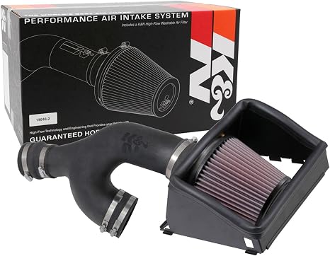 K&N Cold Air Intake System: High-Flow Air Filter, Increase Performance & Towing: Compatible with 2017-2026 FORD/LINCOLN: Expedition, F150, F150 Raptor, Navigator, 63-2599