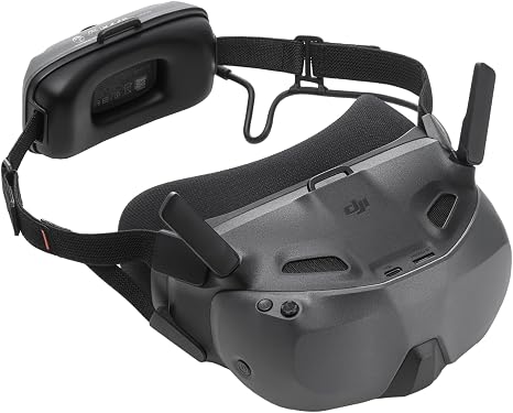 DJI Goggles N3, FPV Goggles with 1080p Ultra-Wide Screen, Immersive Flight Experience, FPV Drone Goggles, Wireless Streaming, Drone Goggles, Ready-to-Use Kit, AR Cursor