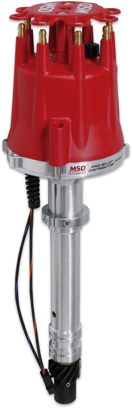 MSD 85561 Pro-Billet Distributor with Adjustable Slip Collar