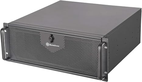RM42-502 Silverstone Technology 4U rackmount Server Chassis with Liquid Cooling Compatibility