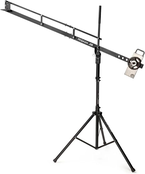 PROAIM 9ft Camera Crane Jib with Stand for Pan-Tilt/Fluid Head