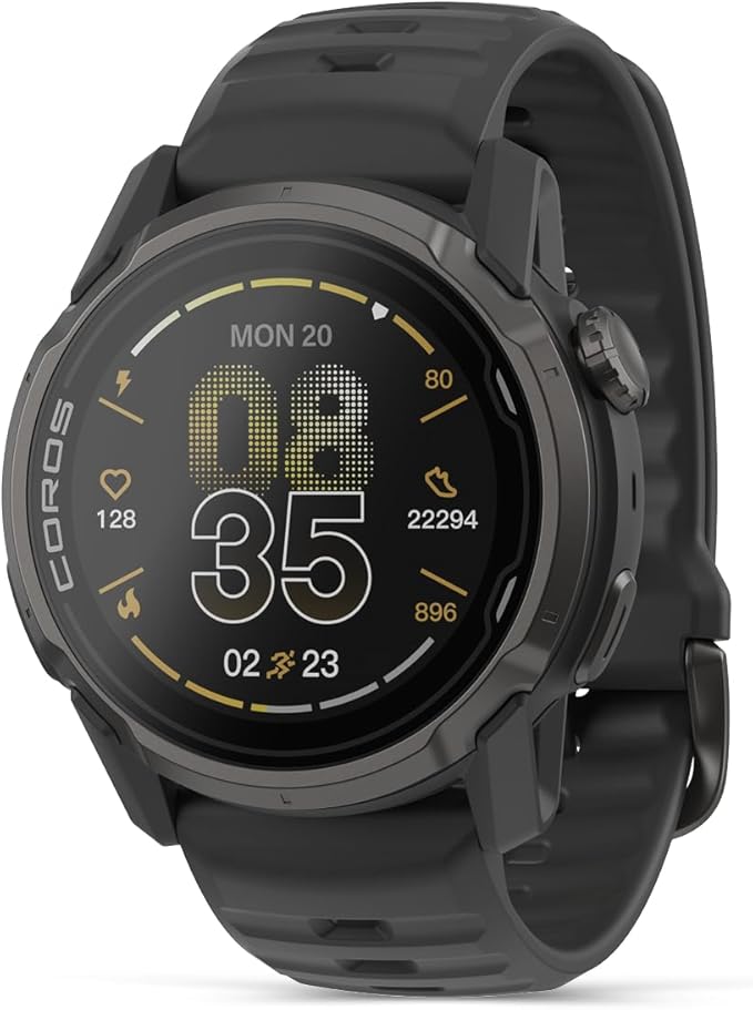 COROS APEX 4 (42mm) GPS Watch,1.2" MIP, 34 Days Battery Life - Black | Voice Pins, Global maps with Turn-by-Turn Navigation, Hands-Free Calls, for Running, Skiing, and Climbing