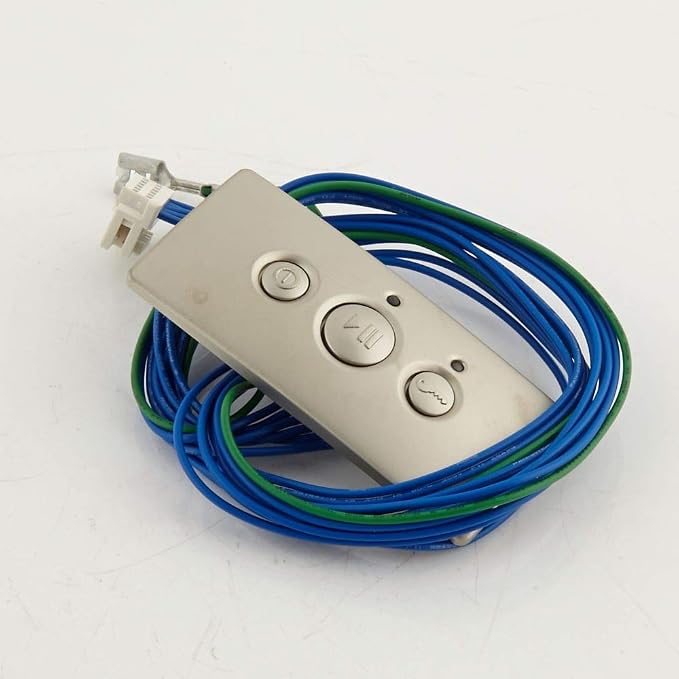 Fisher & Paykel 528605RP Satin Badge Control